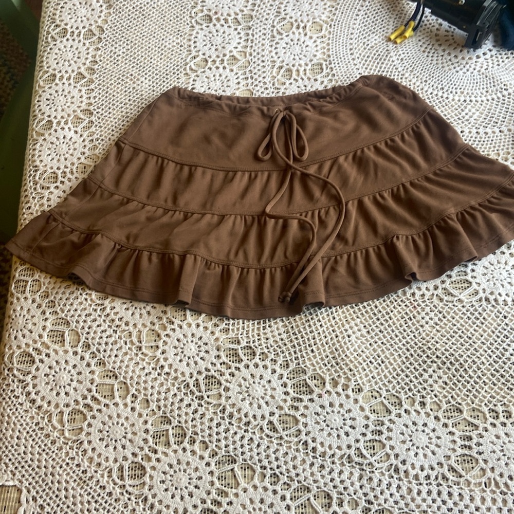 Body glove mini skirt